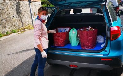 Montecatini Forza Italia consegna beni di prima necessità