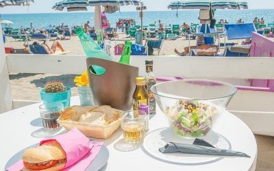 balneari pranzo in spiaggia