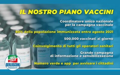 piano vaccinale forza italia
