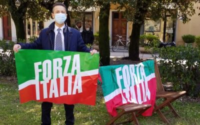 Massa Piazza Pellerano Forza Italia