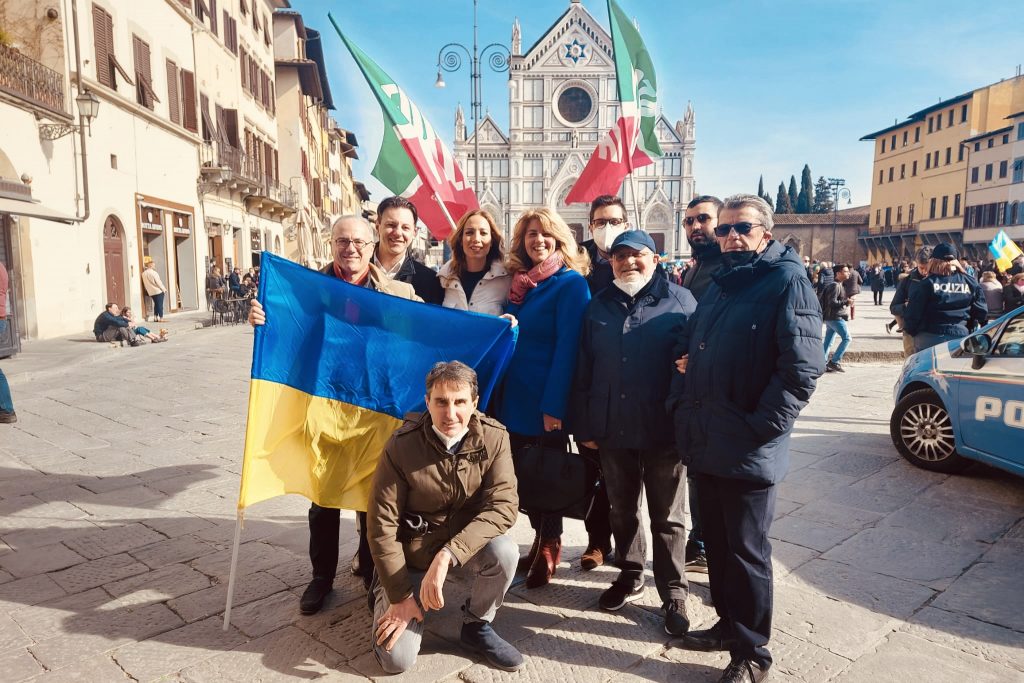 Notizie 611 Ucraina, Firenze: Forza Italia a manifestazione per la pace