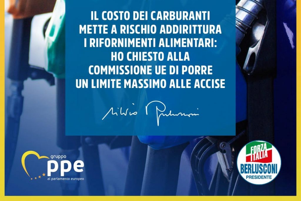Notizie 603 Berlusconi accise carburante