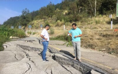 frana strada provinciale 130 Gandola