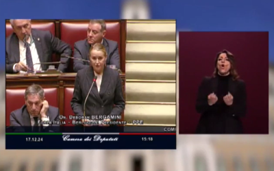 Deborah Bergamini Forza Italia Camera dei Deputati