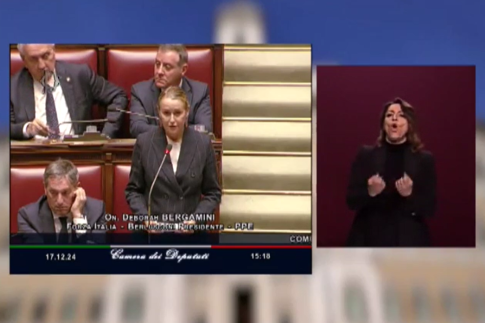 Deborah Bergamini Forza Italia Camera dei Deputati